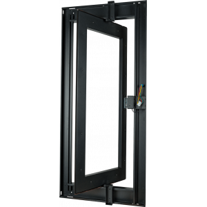 Aisle containment system roof section for DC series cabinets